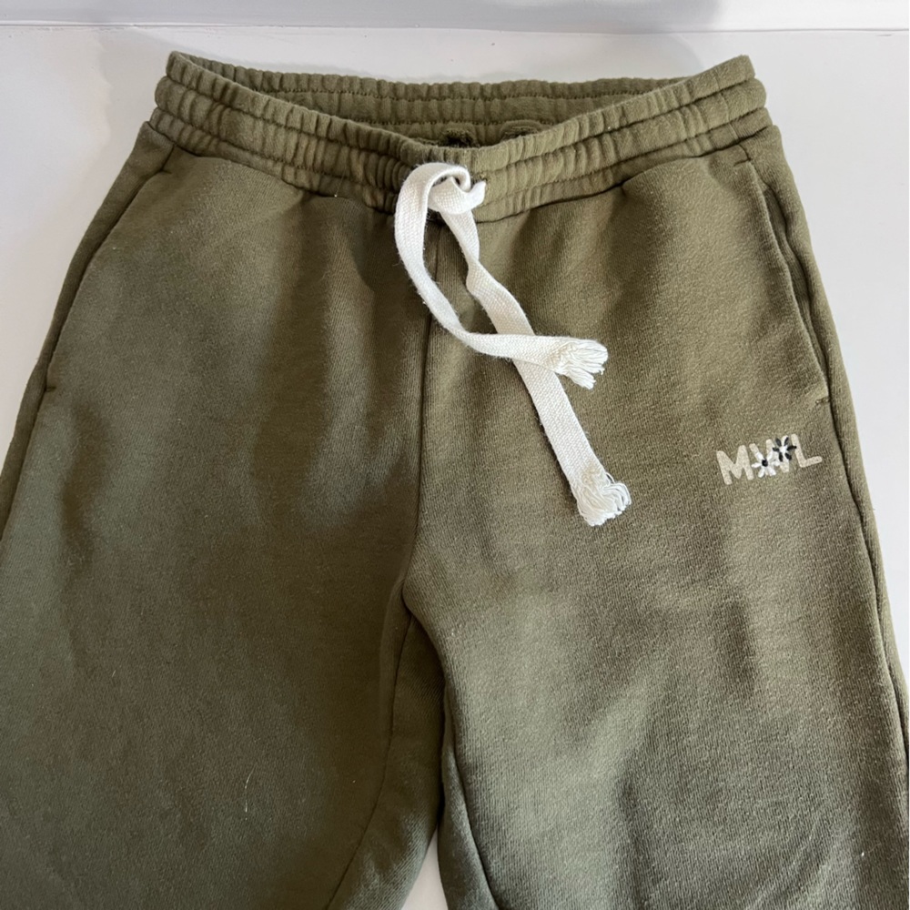 Madewell MWL Easygoing Army Green Sweatpants